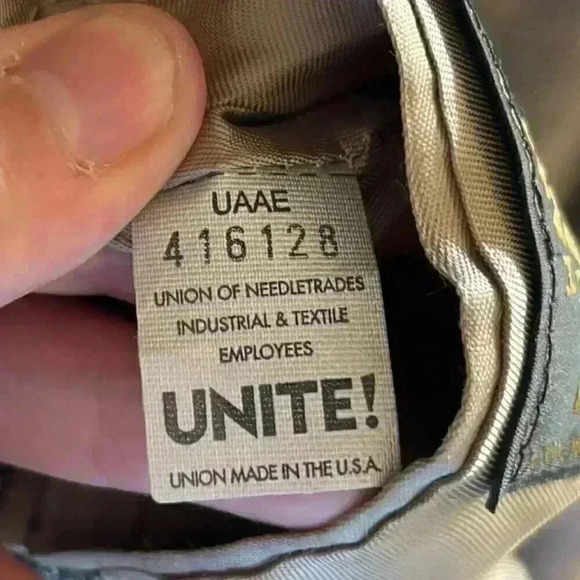 Vintage Hart Schaffner & Marx Brown Plaid Wool Suit Blazer Size 44L - Picture 11 of 11